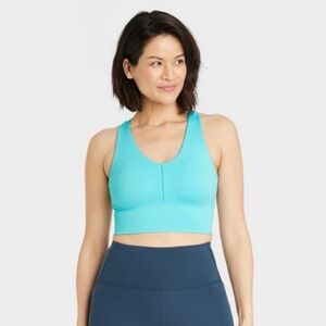 All In Motion Seamless Ribbed Sports Bra